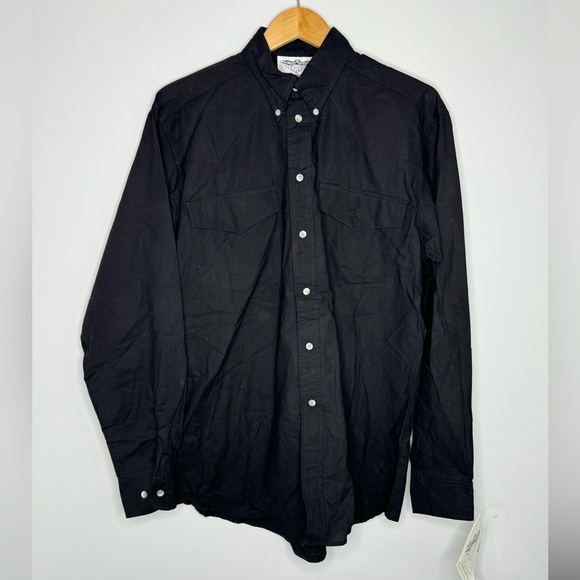 Vtg NWT The San Angelo Collection Texas Mens Size Med Button Up Brand New GHV7. - Picture 2 of 4